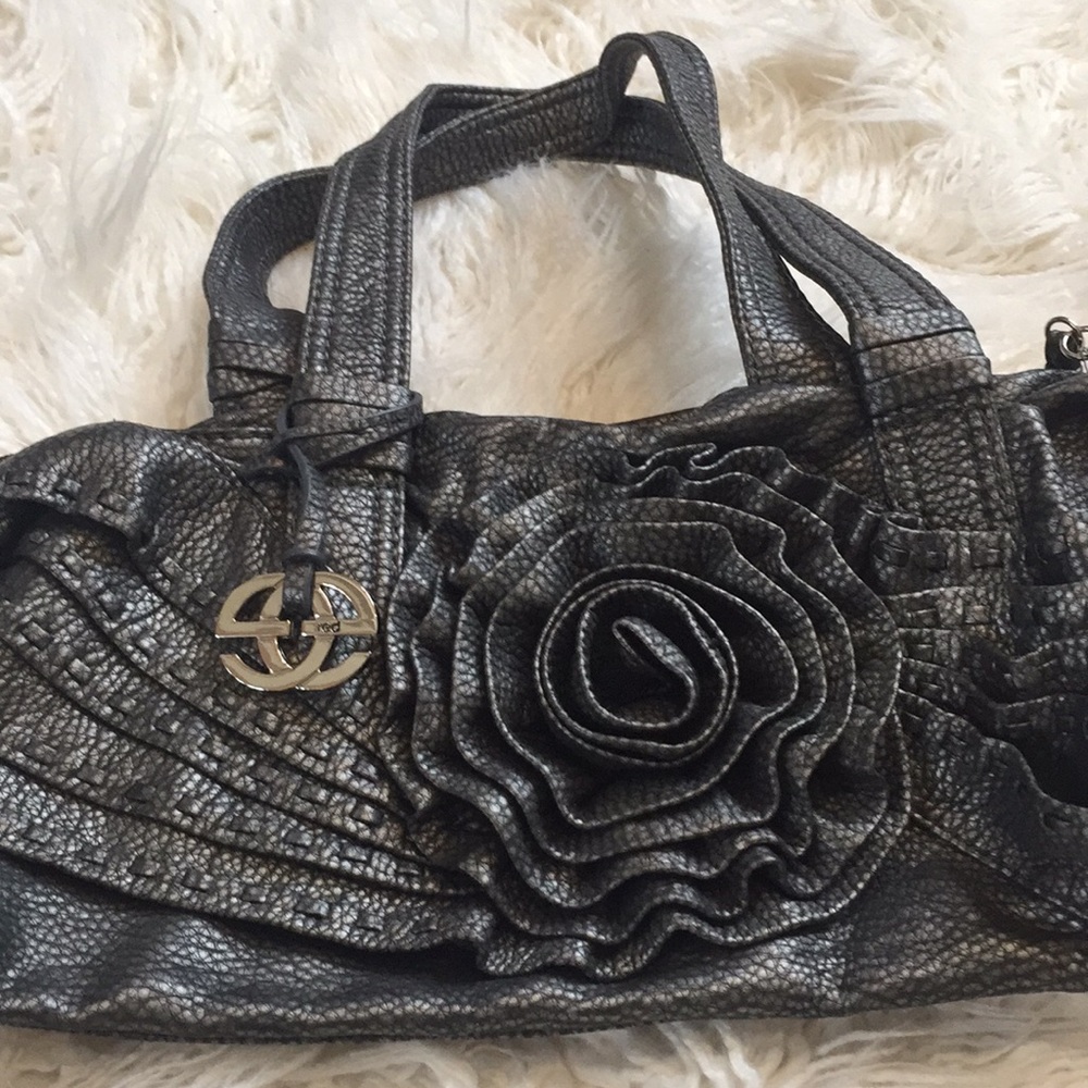 Grey handbag